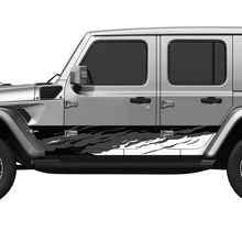 Camo Splash Wrap Side Deuren Vinyl Decal Sticker Fit Jeep Wrangler 2
 3