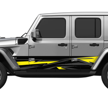 Camo Splash Wrap zijdeuren Vinyl Decal Sticker Fit Jeep Wrangler 4
 2