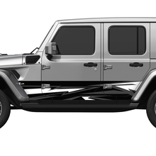 Camo Splash Wrap zijdeuren Vinyl Decal Sticker Fit Jeep Wrangler 4
 3