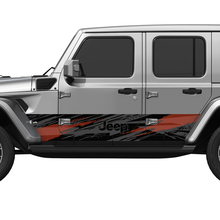 Camo Splash Wrap zijdeuren Vinyl Decal Sticker Fit Jeep Wrangler 5
 2