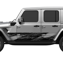 Camo Splash Wrap zijdeuren Vinyl Decal Sticker Fit Jeep Wrangler 5
 3