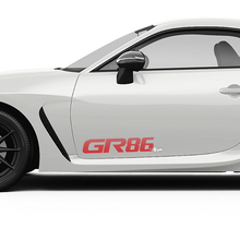 Deuren zijstrepen stroboscoop grafische stickers stickers voor Toyota JR86
 3