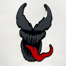 Aangepast Venom-stijl 3D-autobadge-embleem voor spatbord, achterklep of grille_4