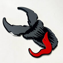 Aangepast Venom-stijl 3D-autobadge-embleem voor spatbord, achterklep of grille_5