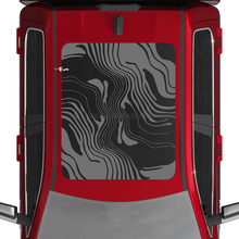 Topografische kaart vinylstickers stickers grafische afbeeldingen voor Dodge Ram 1500 Tungsten Panoramic Moonroof
 2