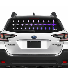 Achterruit sterren vinylsticker sticker grafisch voor Suba outback 2
 3