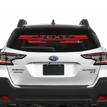 Suba Outback achterruit vleugels vinylsticker sticker grafisch
 3