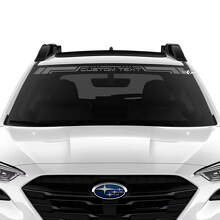 Suba Outback voorruit vinylsticker sticker grafisch
 2