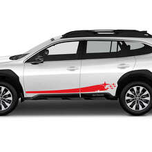 Suba Stars Rocker Panel Vinyl Decal Kit voor Suba Outback_3