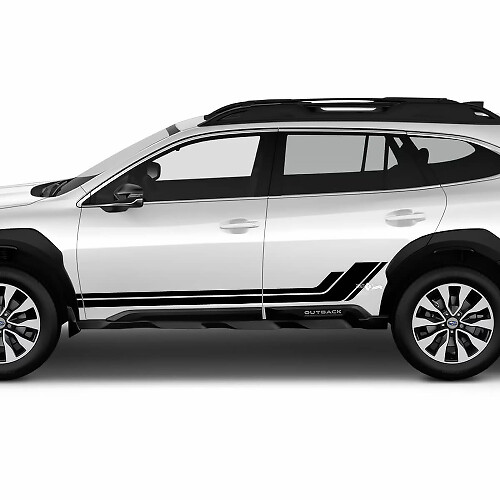 Zijrocker paneel vinylsticker sticker grafisch voor Suba outback
