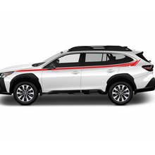 Zijkant deuren pin strepen vinylsticker sticker grafisch voor Suba outback
 3
