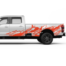 Ford F150 F250 F350 Splash Grunge Decal Kit - Bedide Vinyl Sticker Set Side Graphics
 3