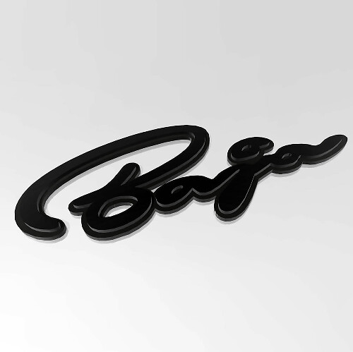 Shelby Baja Raptor 3D Badge - Custom Fender Emblem voor Ford Raptor
