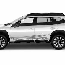 Zijdeuren tribale vinylsticker sticker grafisch voor Suba Outback
 2