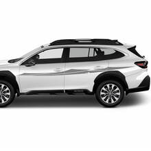 Zijdeuren tribale vinylsticker sticker grafisch voor Suba Outback 3
 2