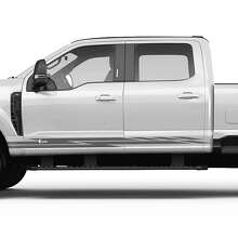 Rockerpanel zijkant strepen vinyl stickers flash decals graphics voor Musclecar truck F-250 F-350_2