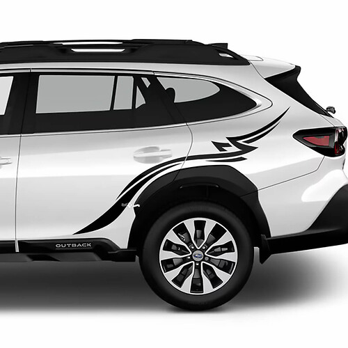 Zijzijde zijde tribale vinylsticker Decal grafisch voor Suba Outback
