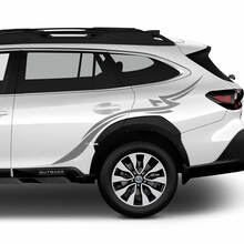 Zijzijde zijde tribale vinylsticker Decal grafisch voor Suba Outback
 2