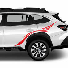 Zijzijde zijde tribale vinylsticker Decal grafisch voor Suba Outback
 3