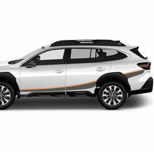 Zijzeerstrepen Vinylsticker Stickerafbeelding voor Suba Outback
 2