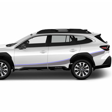 Zijzeerstrepen Vinylsticker Stickerafbeelding voor Suba Outback
 3