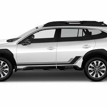 Zijzijdeur L strepen vinylsticker Decal grafisch voor Suba Outback
 3