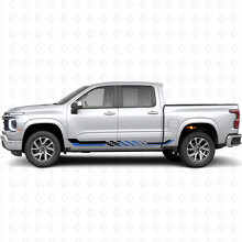 Geruite Racedeur- en Tredestrimmen van Vinyl voor Chevrolet Silverado 1500 Volgende Generatie 2027_3
