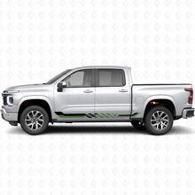 Geruite Racedeur- en Tredestrimmen van Vinyl voor Chevrolet Silverado 1500 Volgende Generatie 2027_4