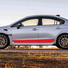 Accent Deurstrepen Vinyl Decal Kit voor Subaru WRX_3