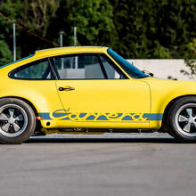 Porsche 911 Carrera Stripes Side Decal Sticker Outline kleuren
 3