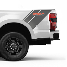Ford F350 bed zijstrepen Decal Kit Vinyl Sticker Set Side Graphics
 2