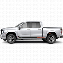 Racing Line Deur- & Tredespatband Striping voor Chevrolet Silverado 1500 Nieuwe Generatie 2027_2