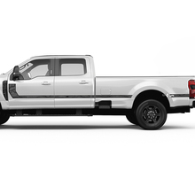 Topografische kaart F350 zijstrepen Decal Kit Vinyl Sticker Graphics voor Ford Trucks
 2