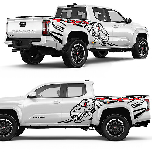 T-rex beddeurenset geschikt voor Toyota Tacoma
