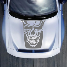 Hood Skull Decal Sticker voor Dodge Charger Electric
 2