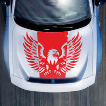 Hood Bald Eagle Decal Sticker voor Dodge Charger Electric
 3