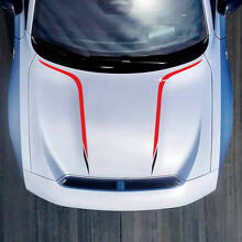 Motorkap Accent Sticker voor Dodge Charger Electric
 3