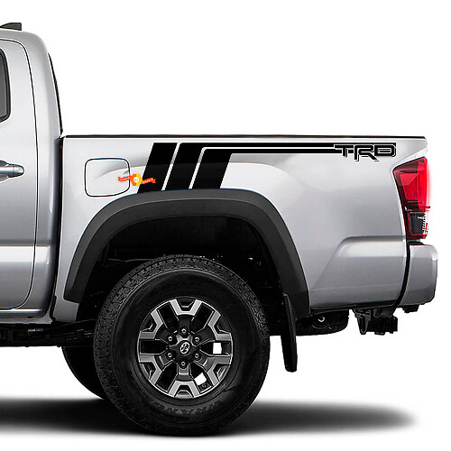 TRD ACHTER ZIJ STREGEN Vinyl Decal Sticker voor Toyota Tacoma
