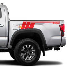 TRD ACHTER ZIJ STREGEN Vinyl Decal Sticker voor Toyota Tacoma
 3
