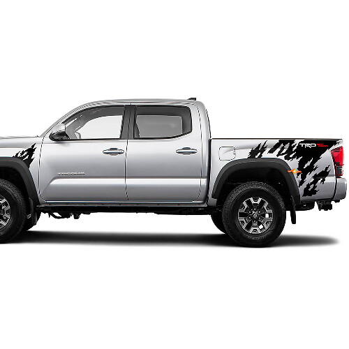 TRD Achter- en voorkant Splash Vinyl Decal Sticker voor Toyota Tacoma
