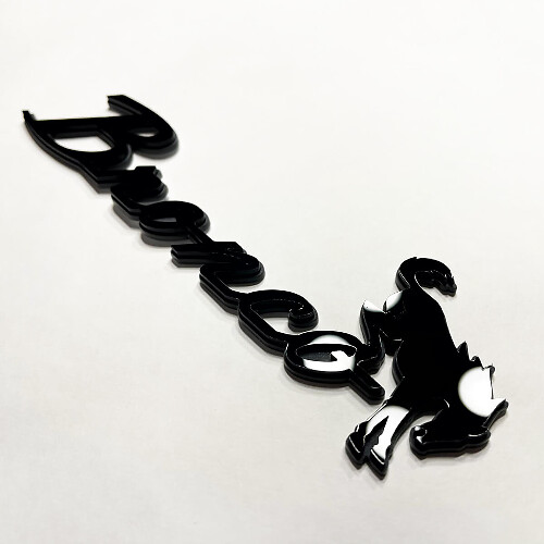 Bronco Fender Badges Tailgate Emblem 3d Badge Gray Vs Black
