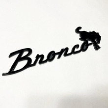 Bronco Fender Badges Tailgate Emblem 3d Badge Gray Vs Black
 5