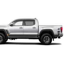 TRD 4WD Stijl Retro Zijstrepen Vinyl Decal Kit voor Toyota Tacoma_3