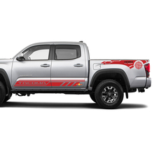 Tacoma 4x4 off -road achterste bed rocker paneel strepen vinyl sticker sticker voor Toyota Tacoma
 3