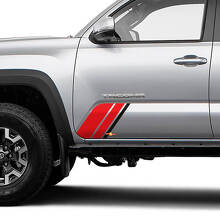 Triple Side Stripes Vinyl Sticker Set voor Toyota Tacoma_3