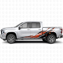 Set Rock Krawler Logo Ophangingsmotorkap Sticker voor Jeep Wrangler Rubicon 1647_2