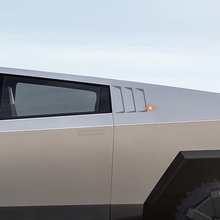 Louvers stickers voor Tesla Cybertruck achterruit
 2