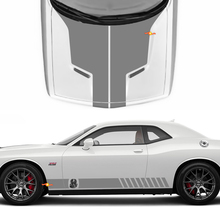 Kap zijstickers voor Dodge Challenger Cobra Kai Style Vinyl Racing Sticker Sticker
 2