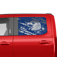 Zijde kale adelaar venster sticker vinylsticker graphics voor ford vrachtwagens
 2