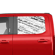 Zijvenster Sticker vinylsticker Graphics voor Ford -vrachtwagens
 2